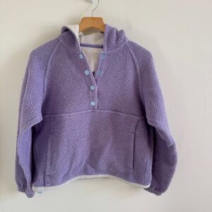 Outdoor Voices Mega Fleece Purple Periwinkle XS
